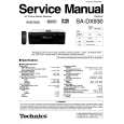 TECHNICS SADX930 Service Manual cover photo