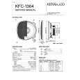 KENWOOD KFC1364 Service Manual cover photo