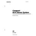 SONY LBT-D560 Owner's Manual cover photo