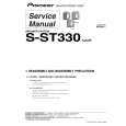 PIONEER S-ST330/XJC/E Service Manual cover photo