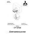 MITSUBISHI CT3725 Service Manual cover photo