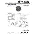 SONY XSV1350G Service Manual cover photo