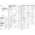 SONY D-E505 Owner's Manual cover photo