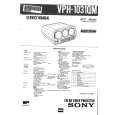 SONY VPH-1031QM Service Manual cover photo