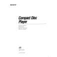 SONY CDPC315 Owner's Manual cover photo