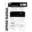 KENWOOD KA990V Service Manual cover photo