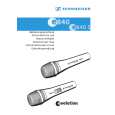 SENNHEISER E840 Owner's Manual cover photo