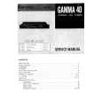 NIKKO GAMMA 40 Service Manual cover photo