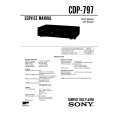 SONY CDP797 Service Manual cover photo