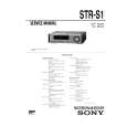 SONY STRS1 Service Manual cover photo