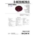 SONY DNE20 Service Manual cover photo