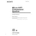 SONY CMTCP33MD Service Manual cover photo
