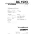 SONY DHCVZ50MD Service Manual cover photo