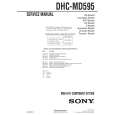 SONY DHCMD595 Service Manual cover photo