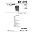 SONY BM-23 Service Manual cover photo