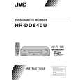 JVC HR-DD840U Owner's Manual cover photo