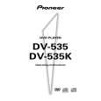 PIONEER DV-535K/LBXJ Owner's Manual cover photo