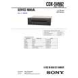 SONY CDX5V662 Service Manual cover photo
