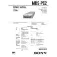 SONY MDSPC2 Service Manual cover photo
