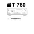 NAD T760 Owner's Manual cover photo