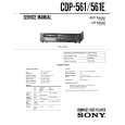 SONY CDP-561 Service Manual cover photo