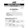 JVC AVN29702/AS Service Manual cover photo
