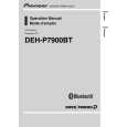 PIONEER DEH-P7900BT/XN/UC Owner's Manual cover photo