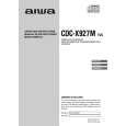 AIWA CDCX927 Owner's Manual cover photo