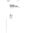 SONY CFD-616 Owner's Manual cover photo