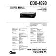 SONY CDX-4090 Service Manual cover photo