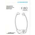 SENNHEISER E 180 Owner's Manual cover photo