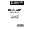SONY LVS5000 Service Manual cover photo