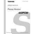 TOSHIBA 42DPC85 Service Manual cover photo