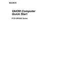 SONY PCGGRV680 Owner's Manual cover photo