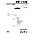 SONY TMRIF125R Service Manual cover photo