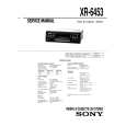 SONY XR-6453 Service Manual cover photo