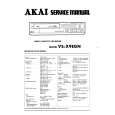 AKAI VSX9EGN Service Manual cover photo