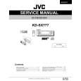 JVC KDSX777 BRAZIL Service Manual cover photo