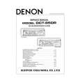 DENON DCT-950R Owner's Manual cover photo