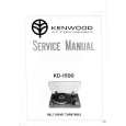 KENWOOD KD-1500 Service Manual cover photo