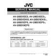 JVC AV28BD5EES Service Manual cover photo