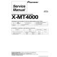 PIONEER X-MT4000/DDXCN Service Manual cover photo