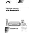 JVC HRS9800U Owner's Manual cover photo