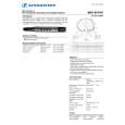 SENNHEISER MKH 80 Service Manual cover photo