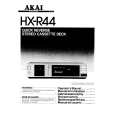AKAI HX-R44 Owner's Manual cover photo