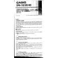 CASIO DN20 Owner's Manual cover photo