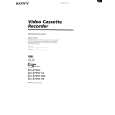 SONY SLV975HF Owner's Manual cover photo