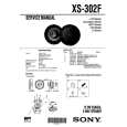 SONY XS302F Service Manual cover photo