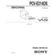SONY PCVE314DS Service Manual cover photo