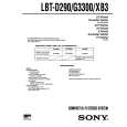 SONY LBT-D290 Owner's Manual cover photo